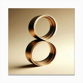 Number 8 Canvas Print