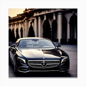 Maybach Car Automobile Vehicle Automotive Luxury German Brand Logo Iconic Prestige Perfor (2) Canvas Print