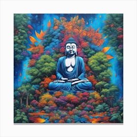 Buddha In The Forest - Ananda Canvas Print