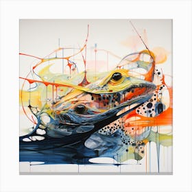 Crocodile 3 Canvas Print