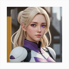 Overwatch Character Canvas Print