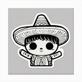 Mexican Boy 4 Canvas Print