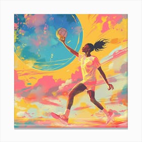 Basketball Player 4 Canvas Print