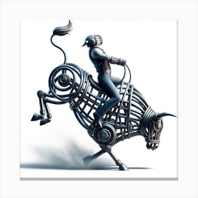 Mechanical rodeo Canvas Print