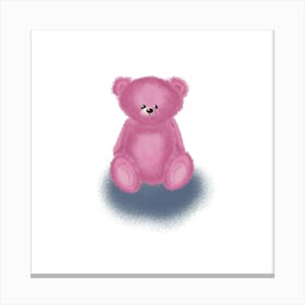 Pink Teddy Bear Leinwandbild