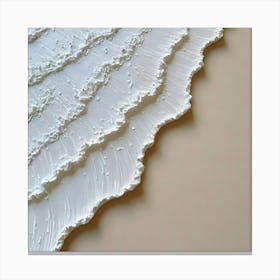 White Sand Canvas Print