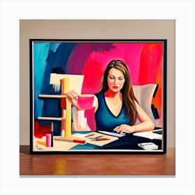 'Artist' Canvas Print