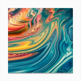 Abstract Painting 8 Canvas Print