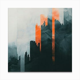 Abstract Cityscape 13 Canvas Print