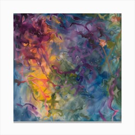 Abstract Painting Canvas Print