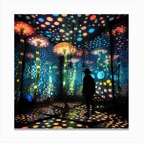 Mushroom Forest Canvas Print