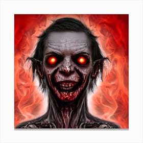 Zombie land Canvas Print