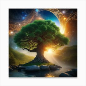 Tree Of Life 158 Canvas Print