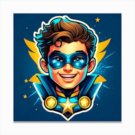 Super Hero Canvas Print