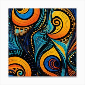 Abstract Painting 41 Canvas Print