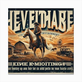 Heveadable 1 Canvas Print