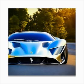 Ferrari oncept Canvas Print