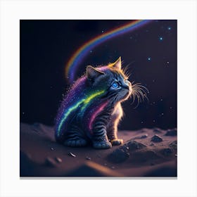 Cat Galaxy (127) Canvas Print