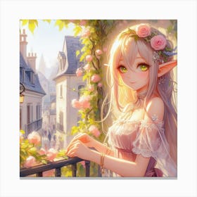 Elf Girl 2 Canvas Print