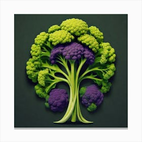 Cauliflower Tree Canvas Print