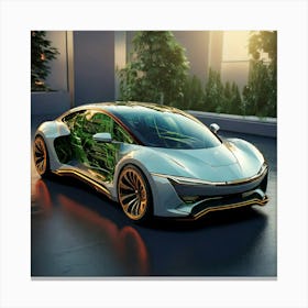 Firefly Futuristic Electric Car Design For Sustainable Mobility 41996 (2) Canvas Print