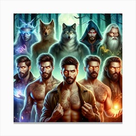 Wolf Pack Canvas Print