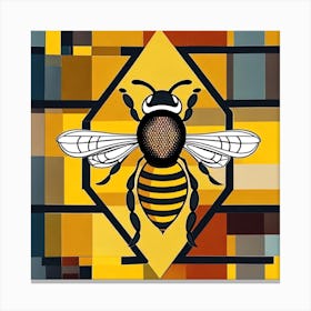 Bee Manchester! Canvas Print