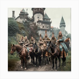 Knights Of The Round Table 1 Canvas Print
