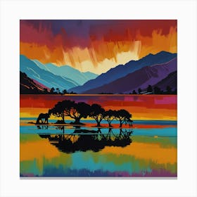 Leonardo Lightning California Art 2 Canvas Print