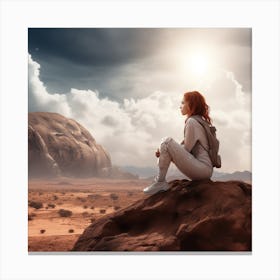 Red Planet Canvas Print