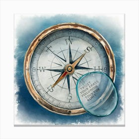 Compass 6 Canvas Print