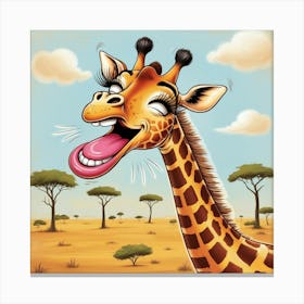 Giraffe 1 Canvas Print