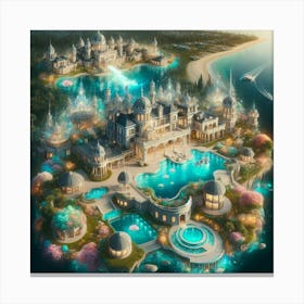 Fairytale Island Canvas Print