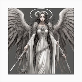 Angel Of Death Canvas Print