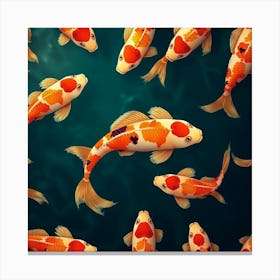 Koi Fish 113 Canvas Print