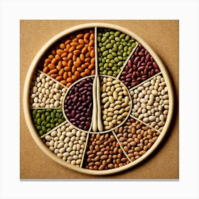 Legumes As A Logo (71) Canvas Print