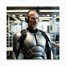 Futuristic Man 177 Canvas Print