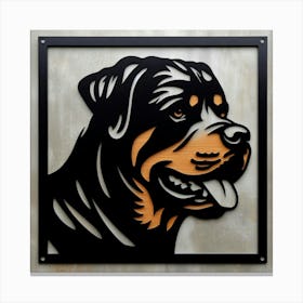 Rottweiler Canvas Print