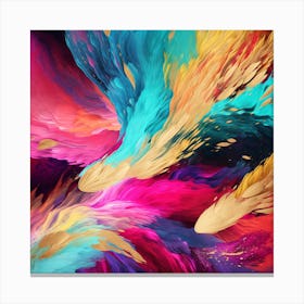 Abstract Abstract Painting 28 Canvas Print