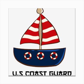 Us Coast Guard Beonp Canvas Print