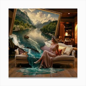 'River Of Dreams' Canvas Print