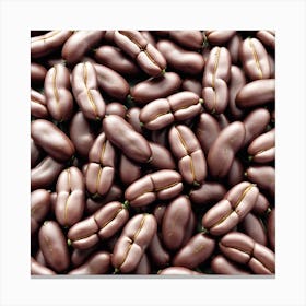 Close Up Of Coffee Beans 6 Canvas Print