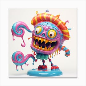 Tangy Monster Canvas Print