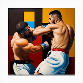 'Boxing' 1 Canvas Print