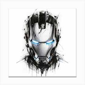 Ironman Ink Painting Canvas Print