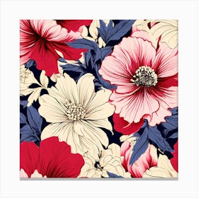 Floral Pattern 6 Canvas Print