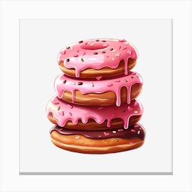 Donuts 6 Canvas Print