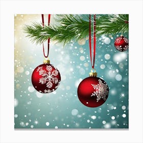 Christmas Ornaments 20 Canvas Print