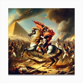 Napoleon'S Army Canvas Print