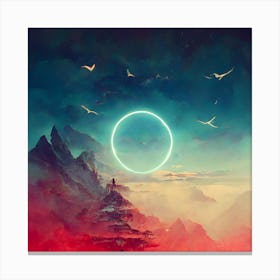 Mystic Convergence Canvas Print